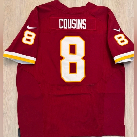 Kirk Cousins Washington Redskins Nike Elite Jersey Men's 52 XXL - Picture 2 of 9